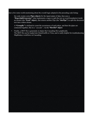 Data Processing with Cascading Java API on Apache Hadoop | PDF