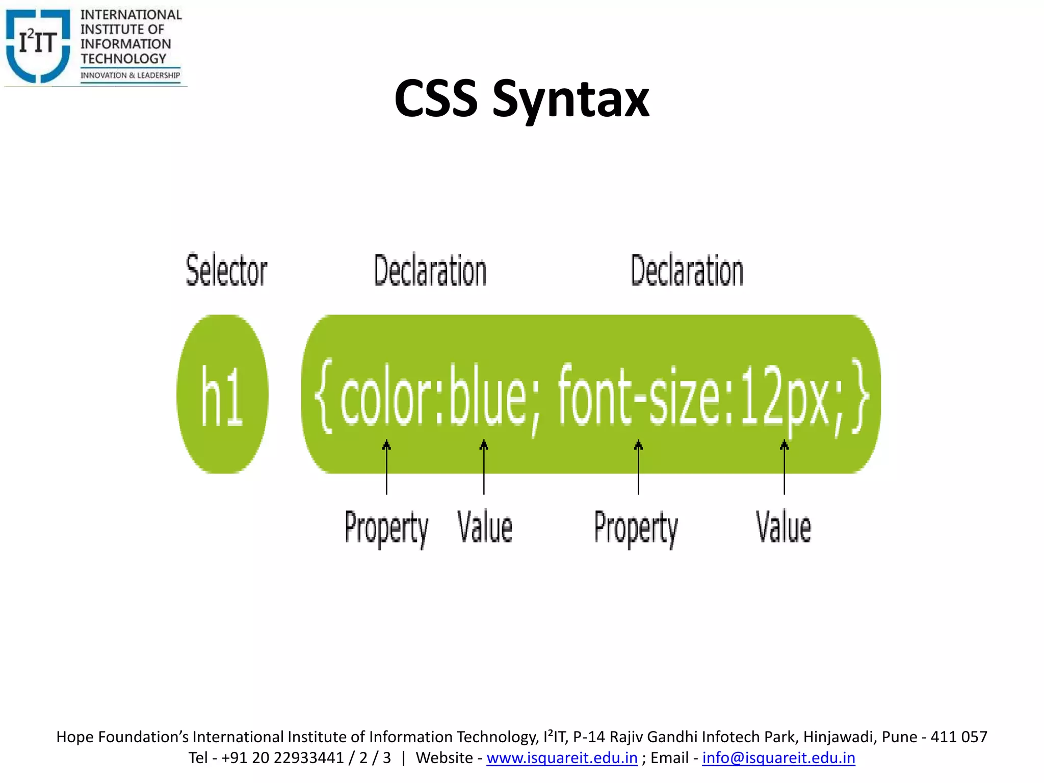 What Is Cascading Style Sheet? | PPT