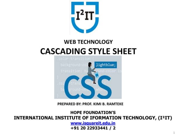 What Is Cascading Style Sheet? | PPT