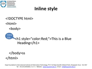 What Is Cascading Style Sheet? | PPT