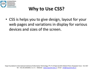 What Is Cascading Style Sheet? | PPT