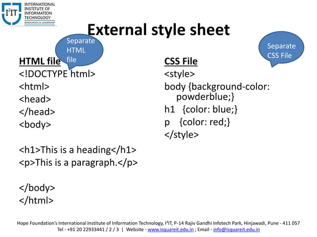 What Is Cascading Style Sheet? | PPT
