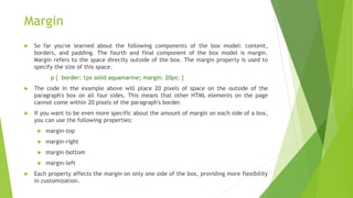 Cascading style sheets (CSS-Web Technology) | PPTX
