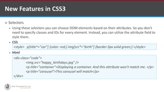Cascading style sheets - CSS | PPT