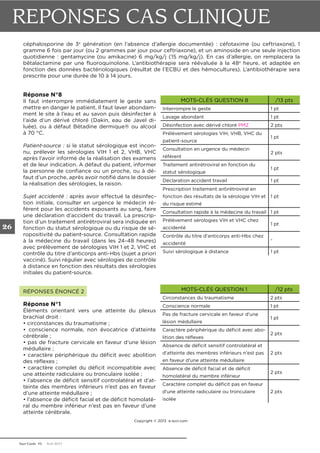 Cas clinique enoncé 2 rédigé par cnerm | PDF