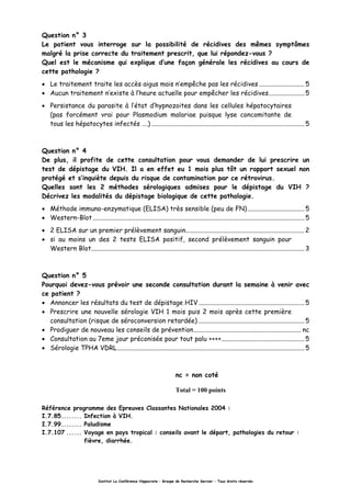 Cas Clinique 29 Mai 06