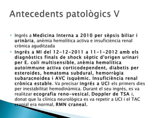 Cas clnic meningitis en immunodeprimits