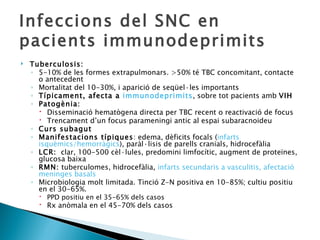 Cas clnic meningitis en immunodeprimits