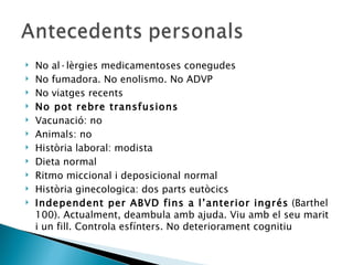 Cas clnic meningitis en immunodeprimits
