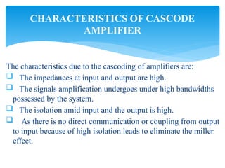 CASCODE AMPLIFIER IN POWER ELECTRONNICS FOR ENGINEERS.pptx