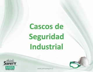 Cascos de Seguridad Industrial

  Introducción

              Cascos de
  Para realizar un montaje coordinado y sin imprevistos es importante
  tener claro el sitio en el cual va a ser emplazada la grua.



              Seguridad
              Industrial

                       www.piensaseguro.cl
 