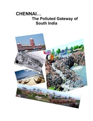 River pollution in Chennai