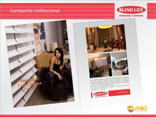 Campanha institucional
 