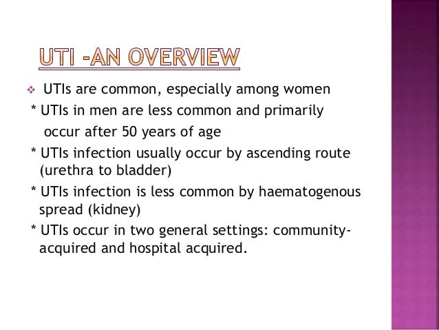Urinary infection case study image