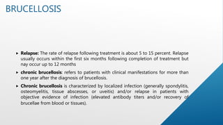 Brucellosis with cervical abscess | PPTX