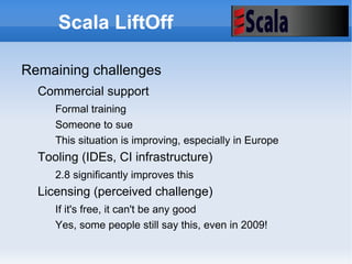 Enterprise adoption: Status and opportunities 