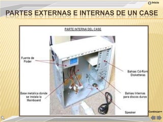 Inicio



PARTES EXTERNAS E INTERNAS DE UN CASE




                                  Continúa>>
 