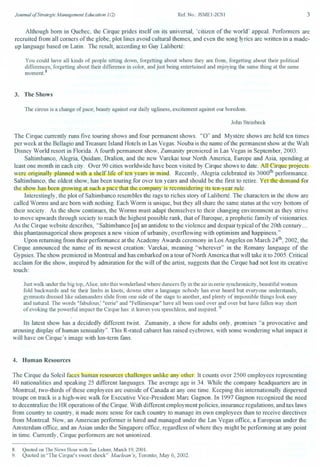 Case   cirque du soleil can it burn brighter