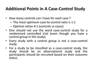 Case control studies | PPTX