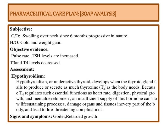 Hypothyroidism case study presentation image