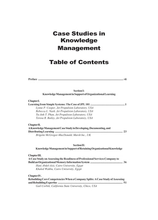 Case studies-in-knowledge-management | PDF