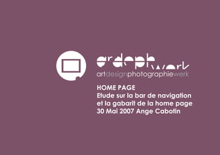 Case Study Ange Cabotin by Ardephwerk