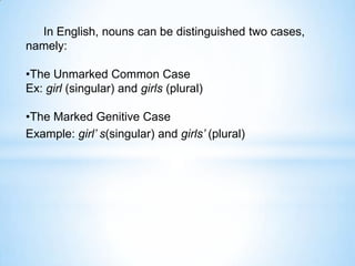 Case System PPT | PPTX