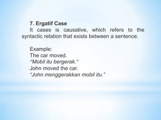 Case System PPT | PPTX