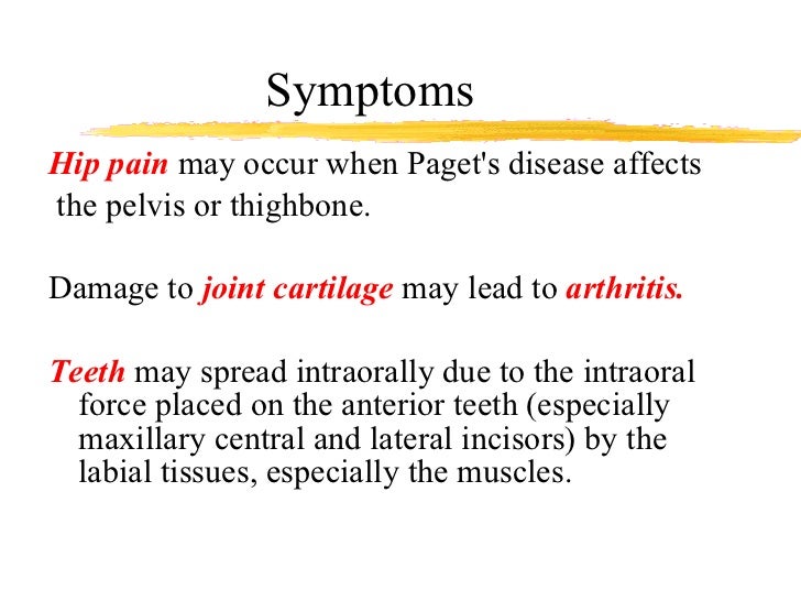 A Case of Paget's Disease
