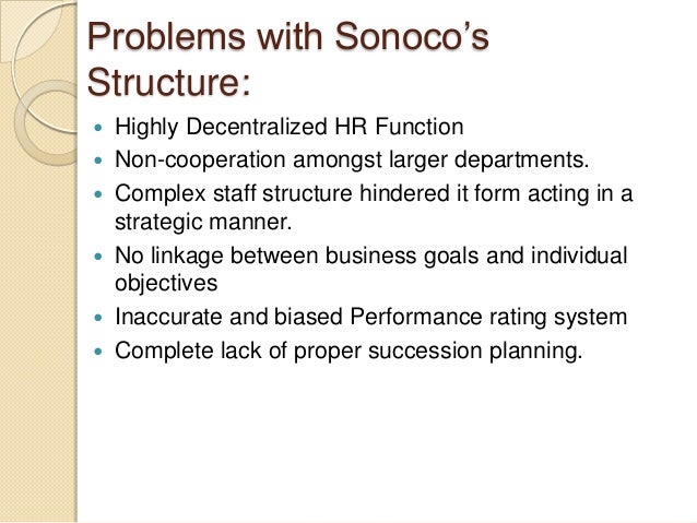 Sonoco Products Company Case Study Solution