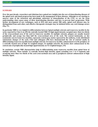 Case record...Spinal multiple sclerosis