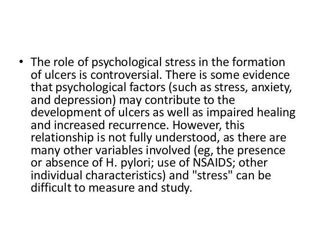 research paper on ulcer