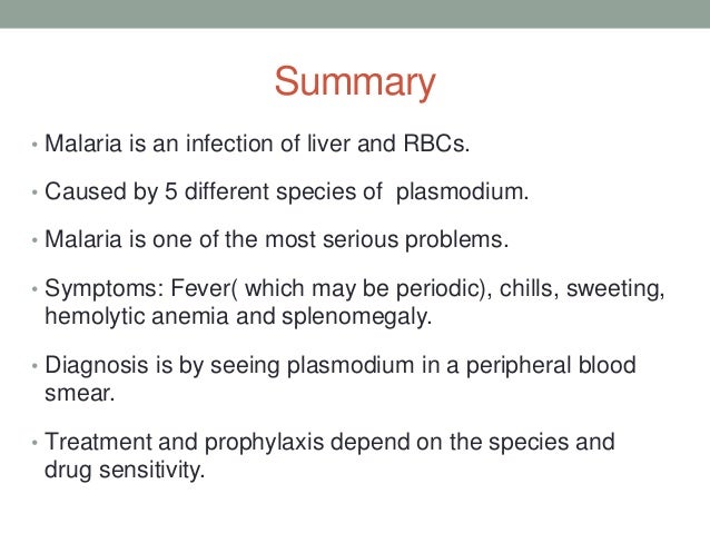 Malaria Everything About It