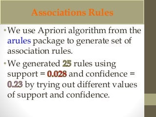Clustering and Association Rule | PPT
