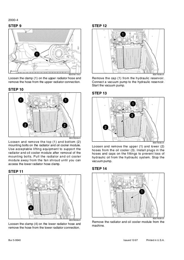 Skid Steer Hydraulic Schematic