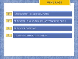 Should Business Move to the Cloud (Bahasa) | PPTX