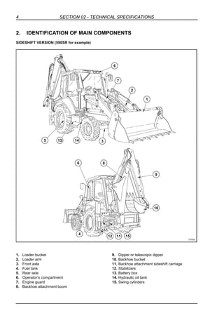 Case 580 sr series 3 backhoe loader service repair manual | PDF