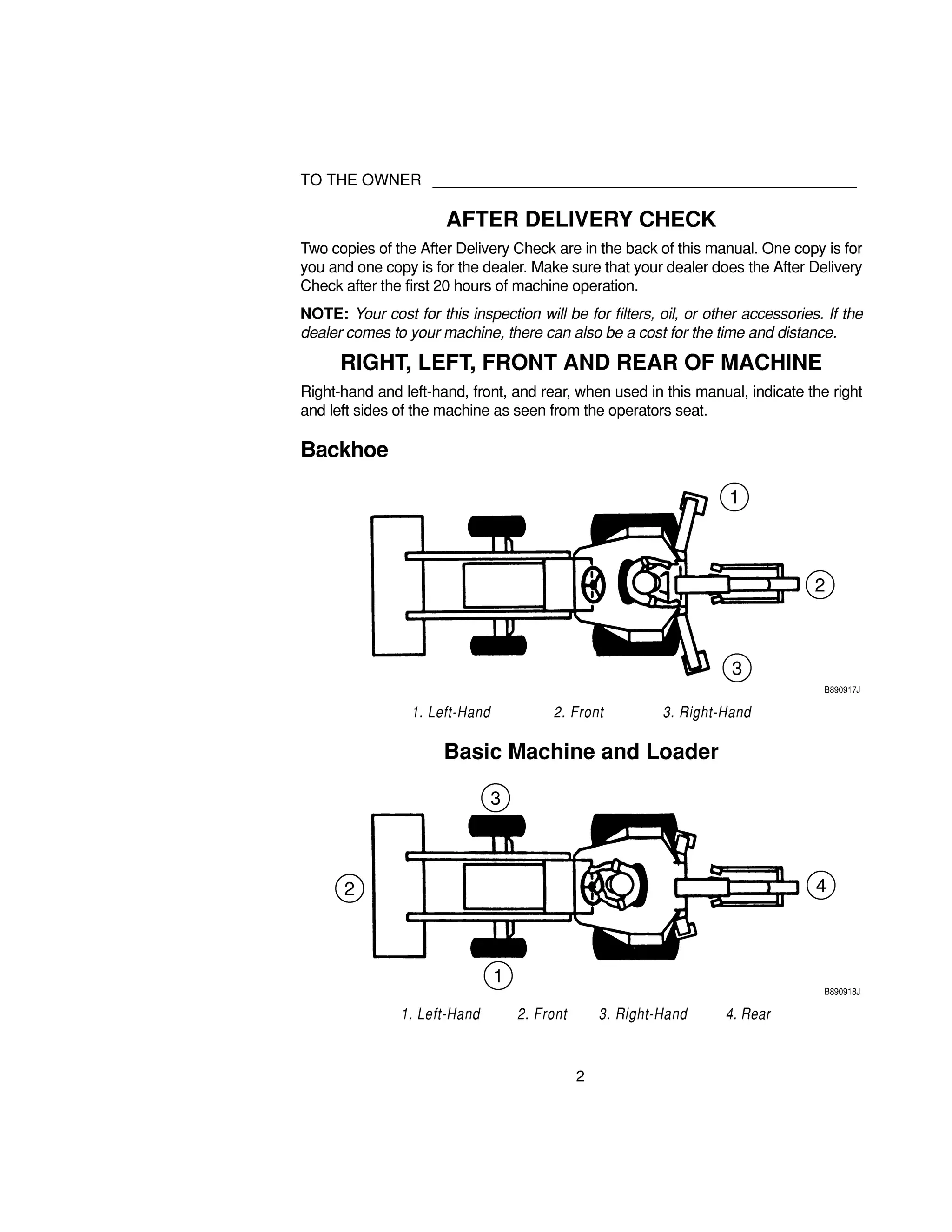 Case 590 super l loader backhoes operator manual | PDF