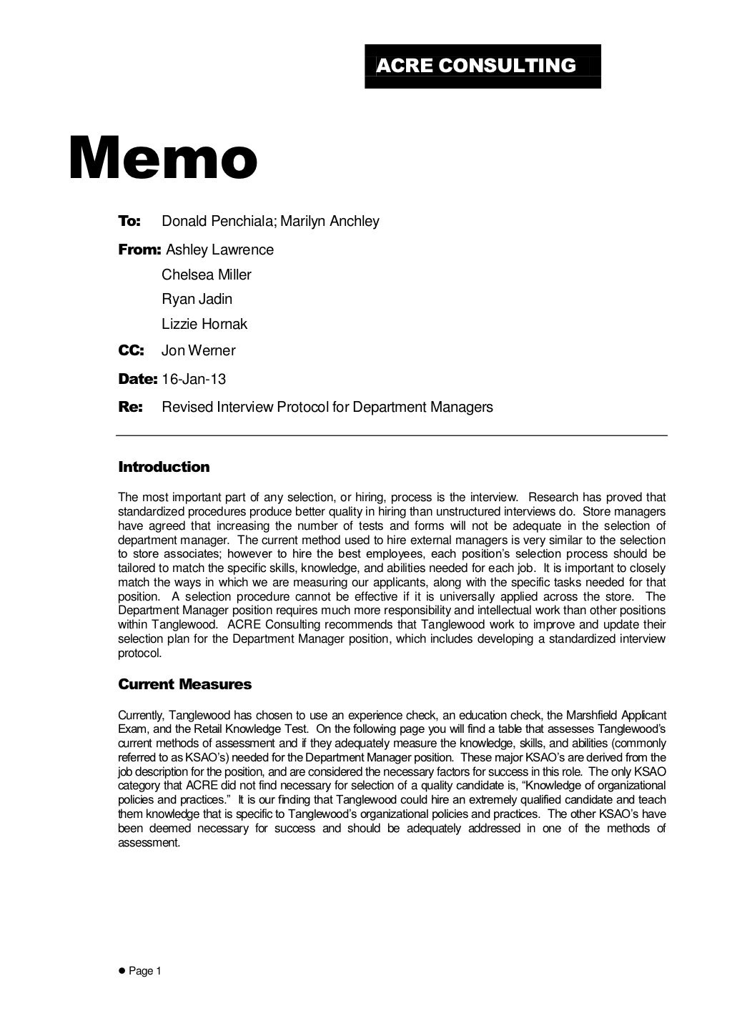 International staffing case study picture