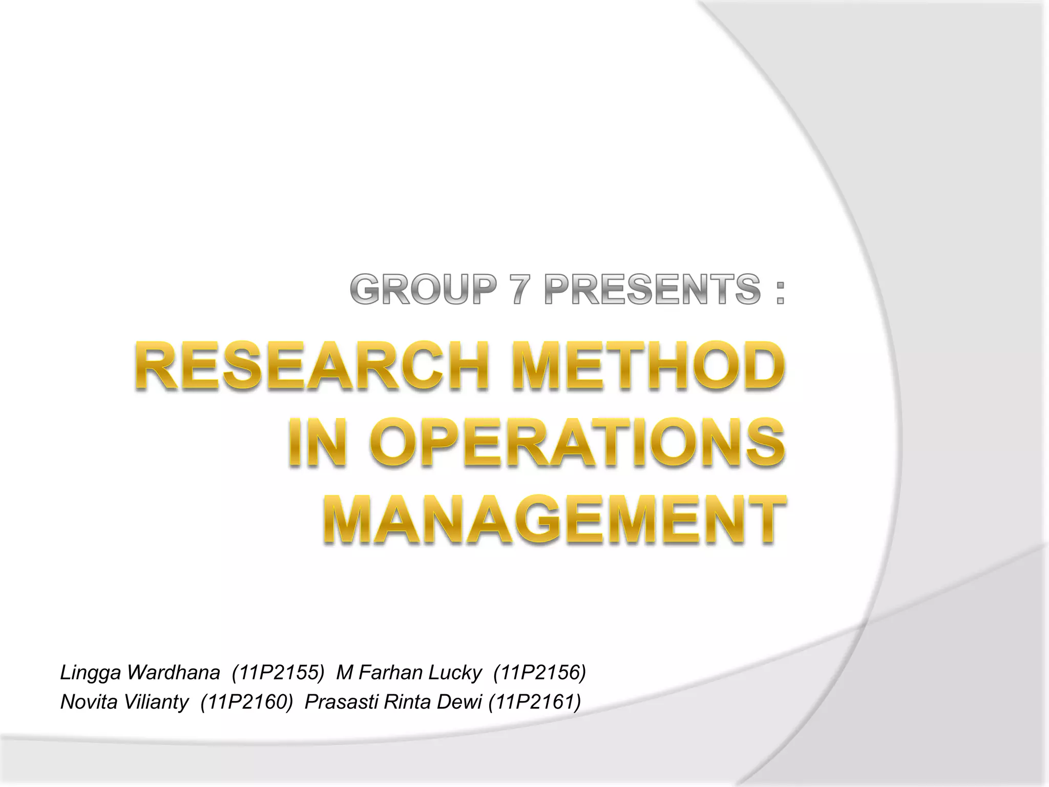 Lingga Wardhana (11P2155) M Farhan Lucky (11P2156)
Novita Vilianty (11P2160) Prasasti Rinta Dewi (11P2161)
 