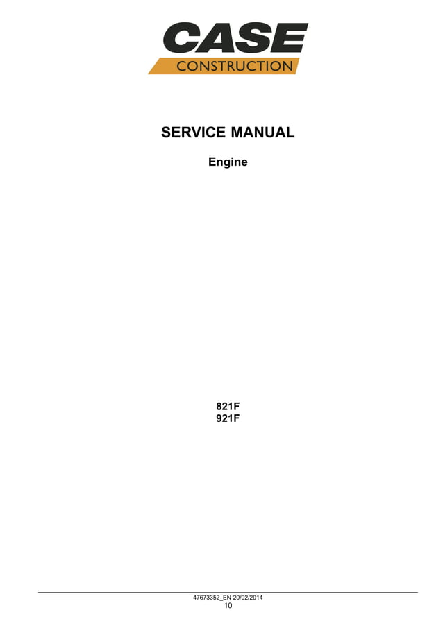 CASE 821F Tier 4B (final) Wheel Loader Service Repair Manual.pdf