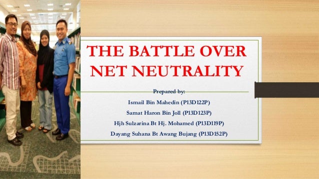 Case 9 The Battle Over Neutrality