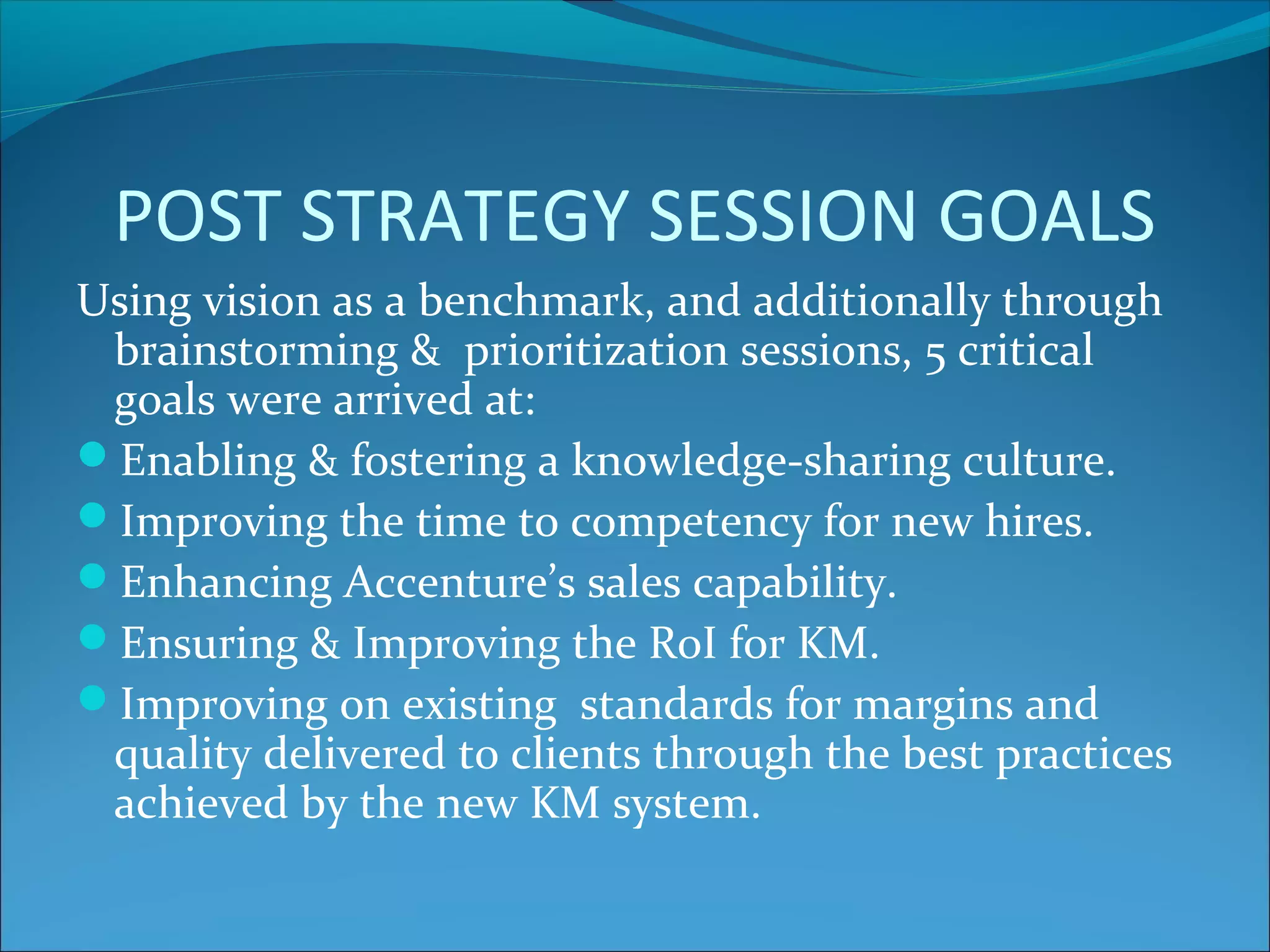 Case analysis km accenture-ramesh_raman_11mba0089 | PPT