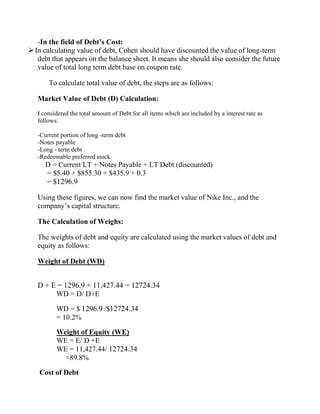 Case analysis of nike | DOCX
