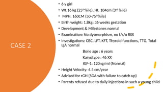 Rss Injection CASE BASED APPROACH TO GROWTH PROBLEMS IN CHILDREN BORN SGA.pptx