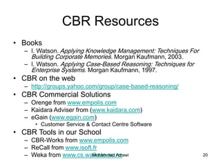 Case based reasoning | PDF