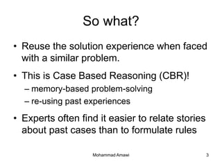 Case based reasoning | PDF