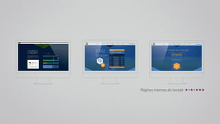 Páginas internas do hotsite 
 