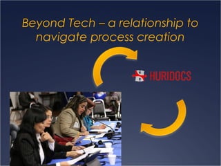 Beyond Tech – a relationship to
navigate process creation
 