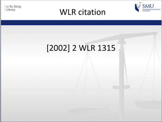 WLR citation
[2002] 2 WLR 1315
 